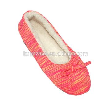 2016 soft women indoor nude ballerina flat shoes