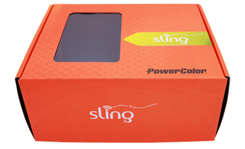 Spot UV Corrugated Paper Window Packaging Box 