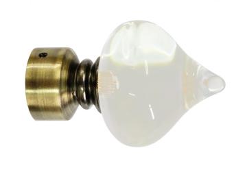 Curtain acrylic draw Curtain Rods