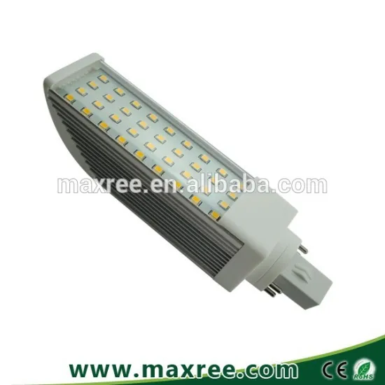 7.5W 2835SMD AC85-265V 3 years warranty aluminium G24 plug led lighting bulb E27 base
