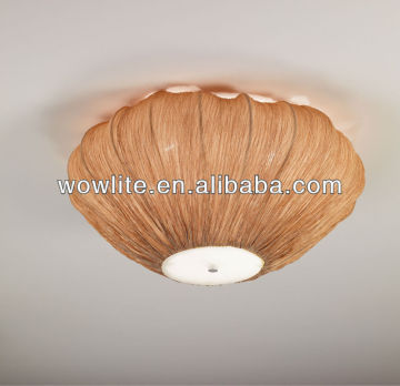 Cream yellow marine cloth ceiling lamp uk X1087-4CY