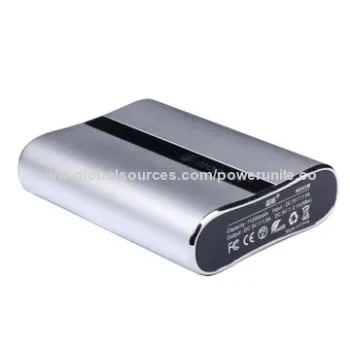 10,400mAh Portable Phone Charger for All Mobile Phones, MP3 Players, Caramels, Sized 105 x 80 x 23mm