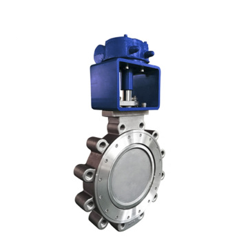 Energy-Saving, High-Performance ZHTV DN40~400 Single Flanged Butterfly Valve with Small Torque and Stainless Steel Double Eccentric Design
