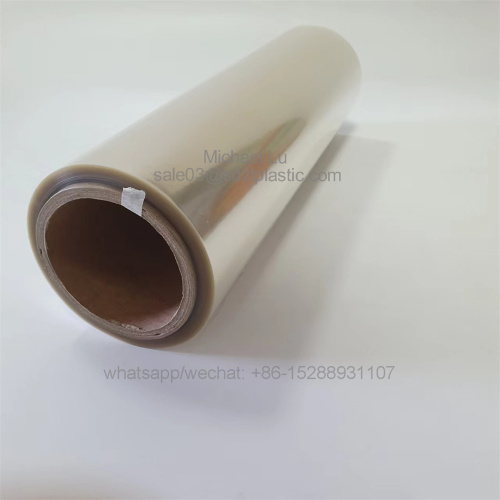 polylactic acid highly permeable degradable heat shrink film