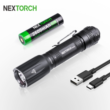Nextorch TA30C 1600 Lumen επαναφορτιζόμενο τακτικό φακό