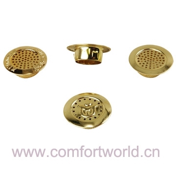 Imitated Golden Brass Stoma For Mattress Blowhole
