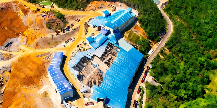 100 TPH Granite Crushing & Sand Making Line