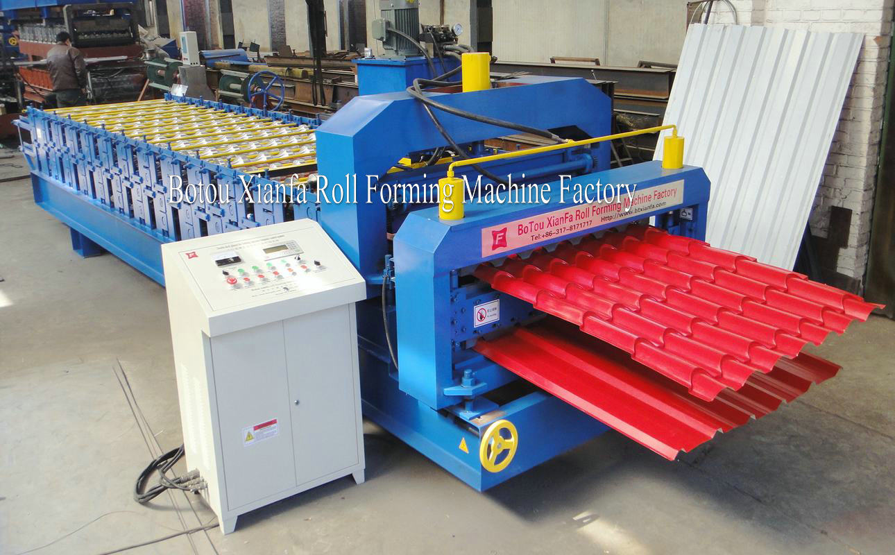 Double Layer Roof Machine