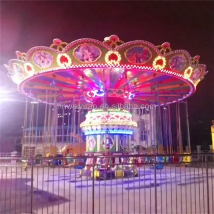 Outdoor Amusement Park Flying Chair Rides Equipment