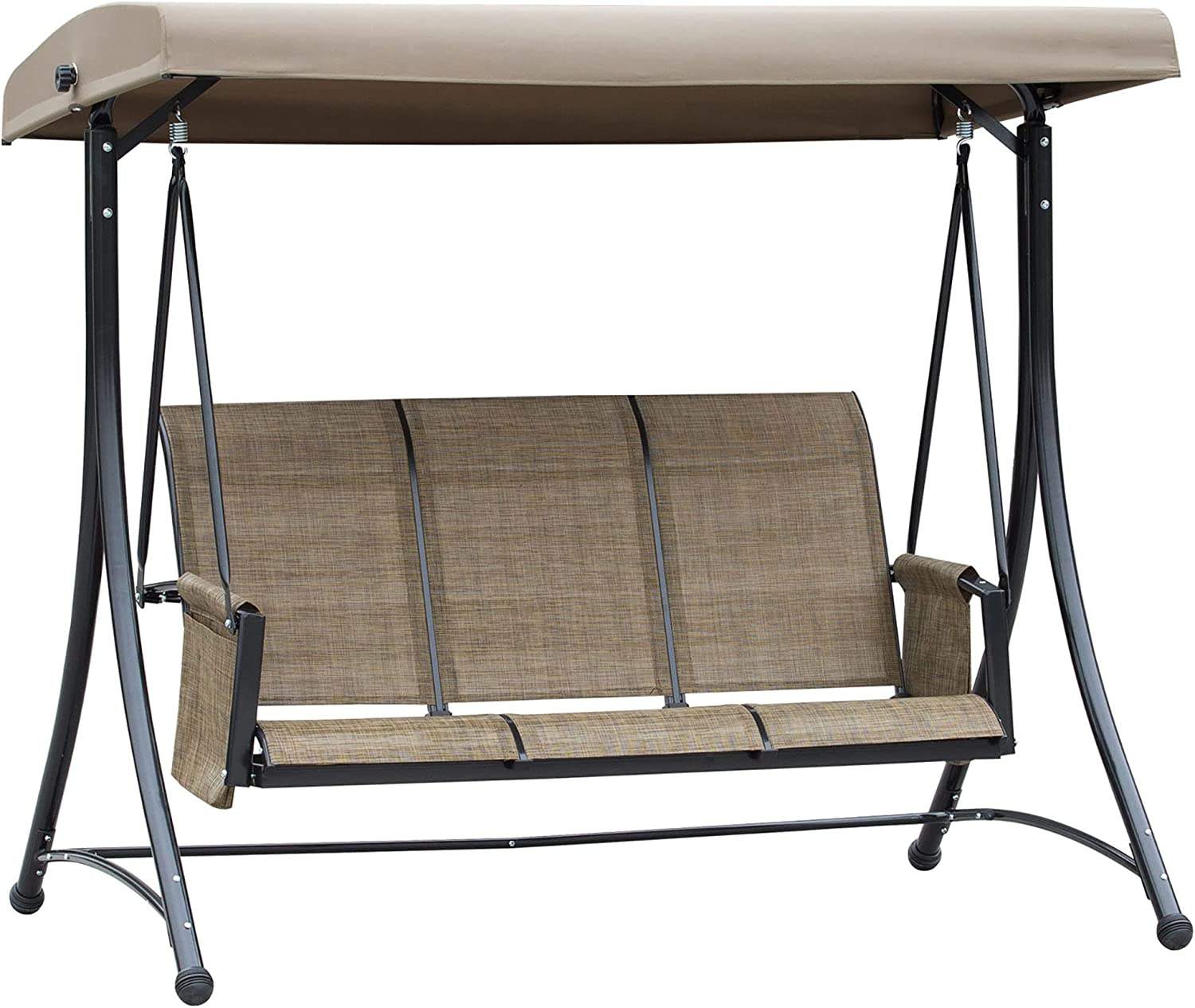 Metal Garden Swing Chair Outdoor Patio Hanging Furniture