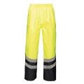 Hi viz safety reflective rain jacket pants