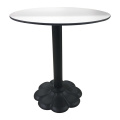 base de mesa de hierro fundido de metal D450XH720 mm Base de mesa de flores de hierro fundido