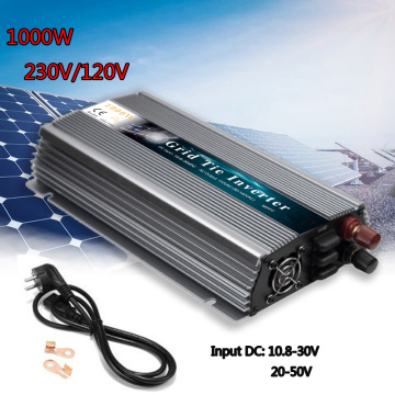 18/24/36V 1000W Solar Micro Inverter MPPT On grid Tie Inverter Inversor With 110/220V Output Voltage for Soalr Panel Wind Power
