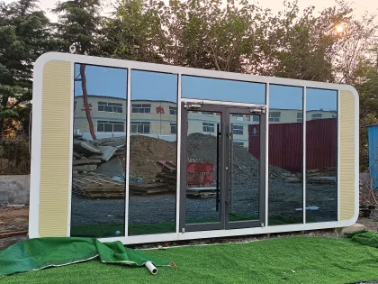 Luxury Apple Pod: Modular Capsule House & Mobile Home