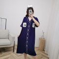 women's plus size modal long nightdress