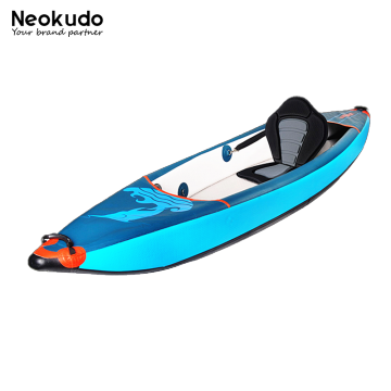 Cool PVC Whitewater Foot Pedal Drive Fishing Motor Inflatable Electric Kayak