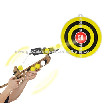Crossbow toy gun shooting game