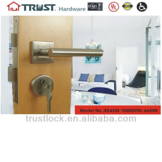 85X45mm High Security Mortise lock Lever Handle Set