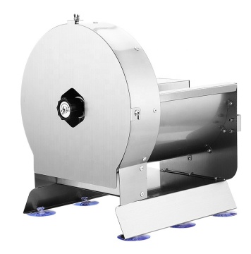 Electric and Manual Commercial Kitchen Slicer for Fruits, Citrus, and Potatoes