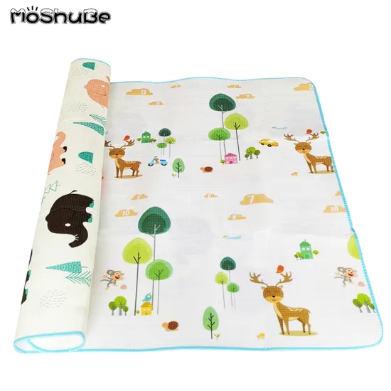 Deer+Elephant Anti-slip Baby Play Mat Toys For Children's Mat Kids Rug Developing Mat Eva Foam Play 4 Puzzles Foam Carpets