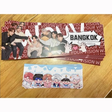 Custom Printed KPOP Hand Paper Banners for Concerts - Korea Idol Slogans Wholesale