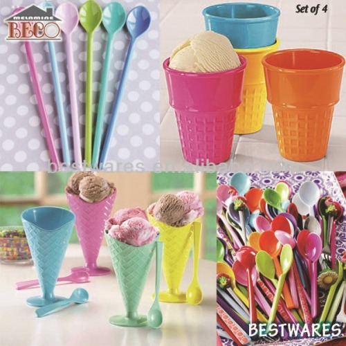 China wholesale cheep plastic ice cream cup