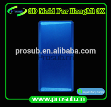 3D sublimation mobile phone case cover aluminum injection mould for Prosub-redmi 3x