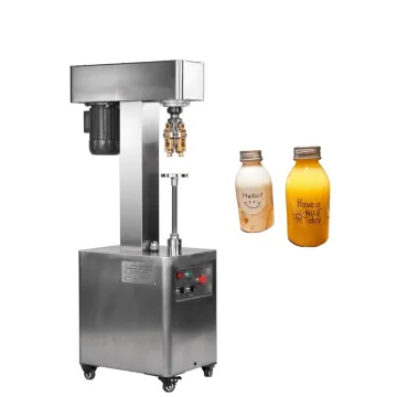 Semi-Automatic Glass/Metal/Plastic/Aluminum Bottle Capper Machine