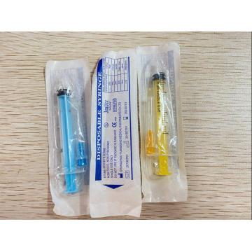 Colorful Syringe 3cc Custom Colors With CE