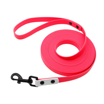 Su geçirmez PVC Naylon Köpek tasması B00505 - Renk Kombinasyonu ile 2,5mm Perçin 5m