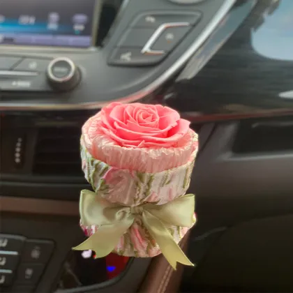 2024 Custom Handmade Dried Preserved Rose Bouquets - Forever Flower Eternal Rose Gift