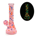 Pinki husiku Glow Starry Mon Mount Glass Bong