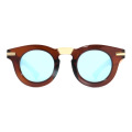 Round Wooden Sunglasses For Men