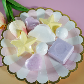 Wholesale Private Label Custom Gift Packing Colorful Handmade Bath Bombs