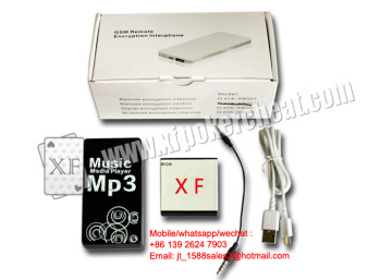 GSM Remote Encryption Interphone Casino Gambling Devices With Audio Transfer And Voice Amplify