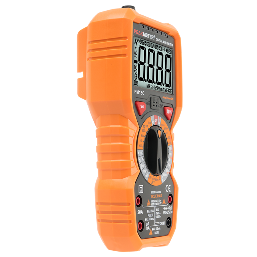 قياس التيار المتردد والتيار المتردد Pocke Digital Multimeter