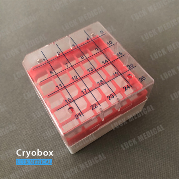 5x5 25 Поместите стойки для хранения криобокса