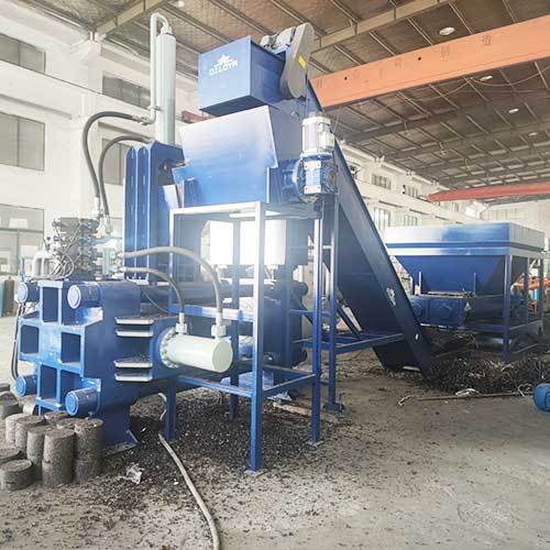 Cast Iron Chips Briquettes Press