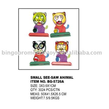 EDUCATIONAL TOY ASSEMBLING TOYS SEE SAW ANIMAL