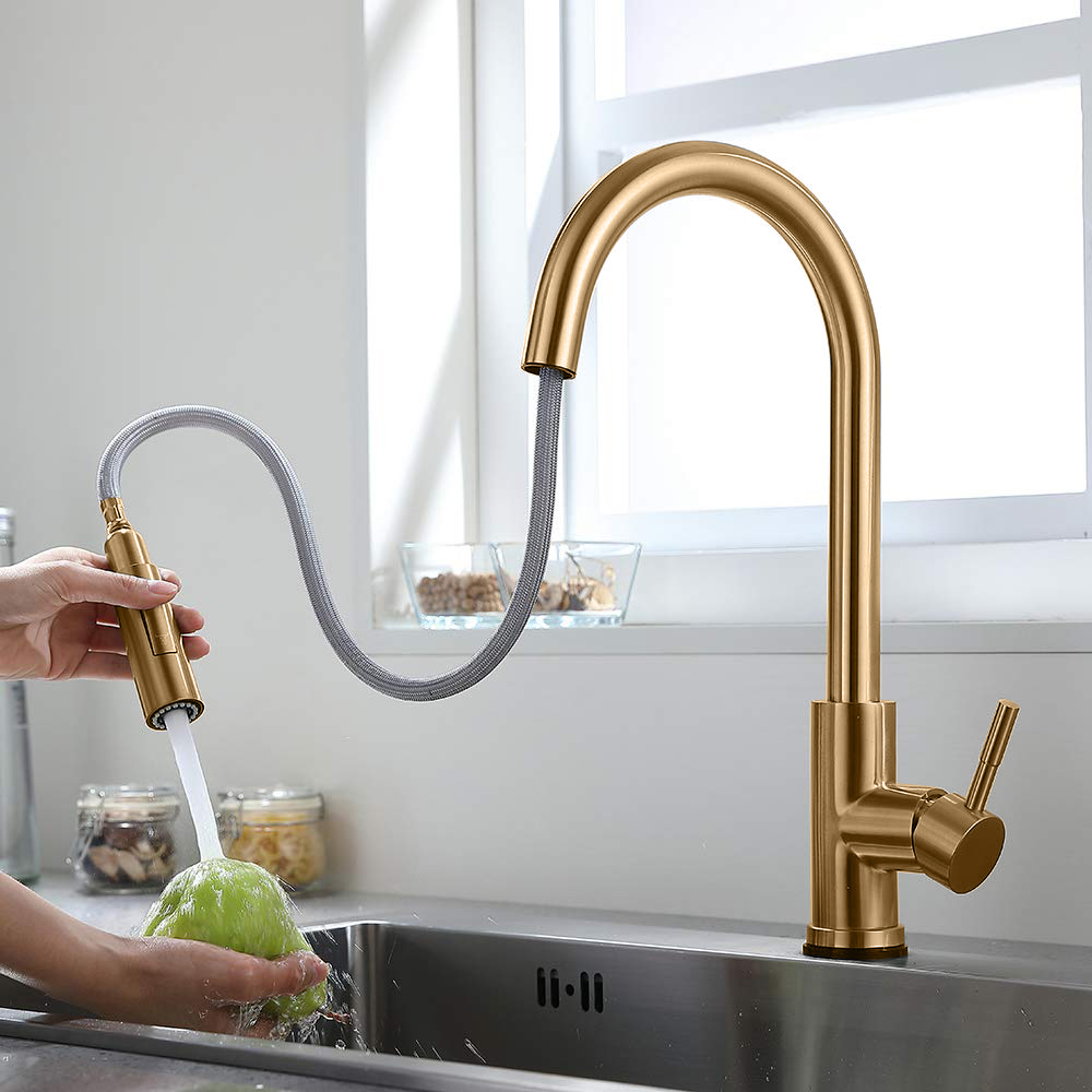 Beste goldene Küchenhahn -Tap -Touchs -Wasserhähne Verbraucherberichte