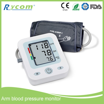 Healthcare LCD Display Automatic Arm Blood Pressure Monitor High Blood Pressure Monitors