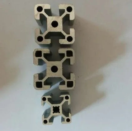 Clear / Silver Extrusion Industrial 6005 Aluminum Profile , Alum Extrusion Profile For Windpipes