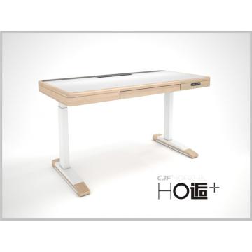Modern adjustable height desk table for home office
