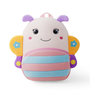 Mochilas de peluches de animales de dibujos animales de camino personalizables para el jardín de infantes y niños