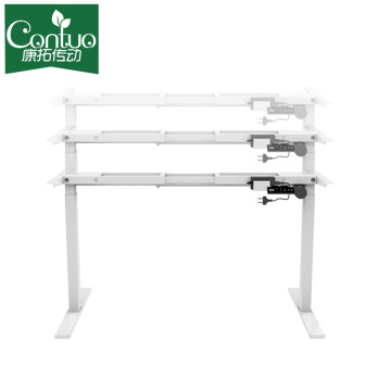 Height Adjustable Standing Base Single Motor Electric Stand Up Desk Frame