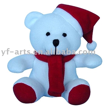 Stuffed Xmas Teddy Bear,plush toys,stuffed toys,plush bears