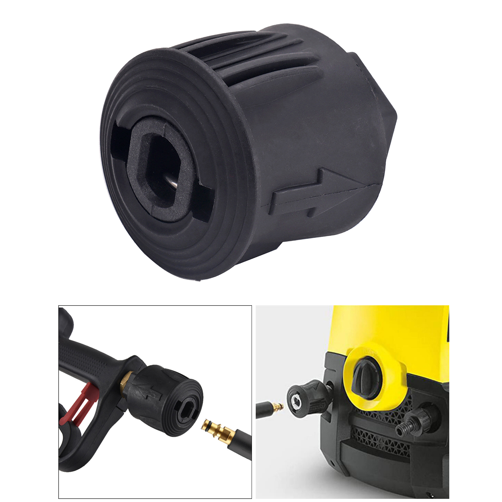 Connector M22 Power Washer Plug -adapterkonverterare för högtryckbricka slang