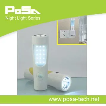 led torch rechargeable night light (PS-SL002)