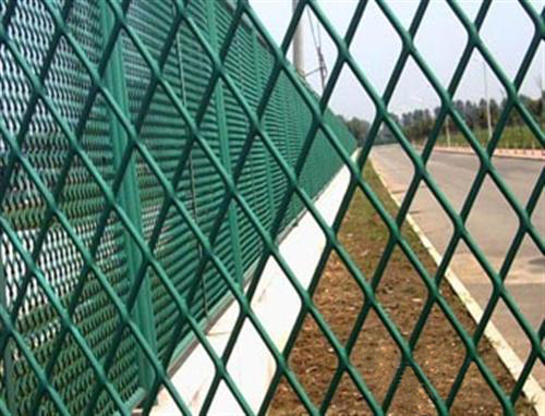 Colorful Chain Link Fence