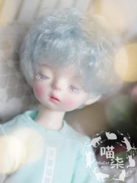 Peluca BJD Niño / Niña Cabello corto y rizado para SD / MSD / YSD